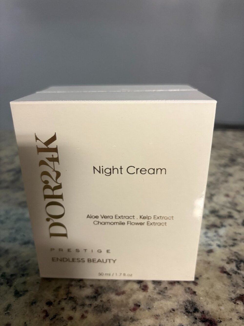 D'OR 24K NIGHT CREAM - 1.7 fl oz \ 50 ml - BRAND NEW - SEALED
